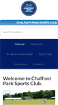 Mobile Screenshot of chalfontsports.org.uk